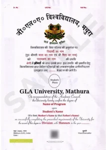 GLA Sample Degree