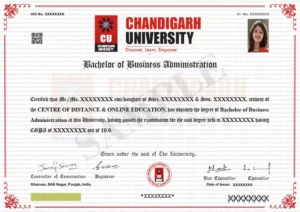 CU Online Sample Degree